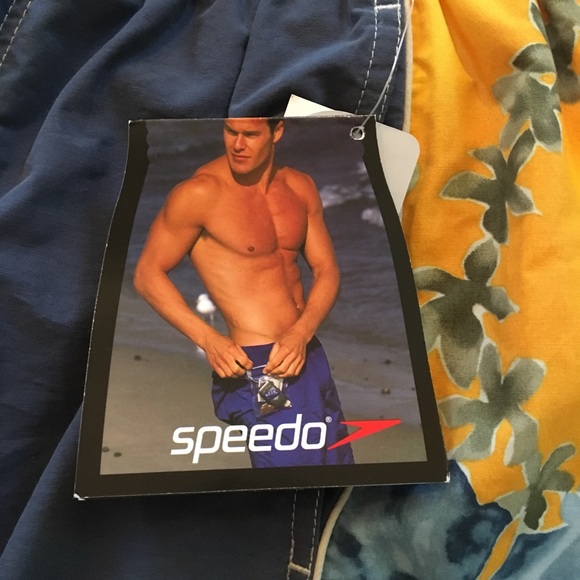 NWT Men’s Speedo Size Small Swim Trunks - Picture 4 of 7